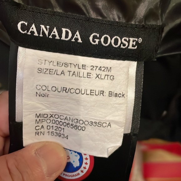 Men’s Canada goose XL Hybridge down coat - Picture 9 of 9